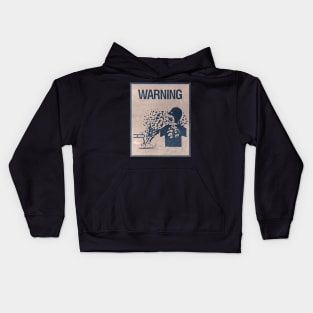 WARNING! Kids Hoodie